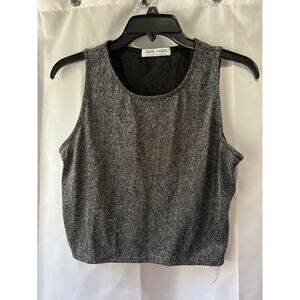 Womens blingy Crop top size Medium